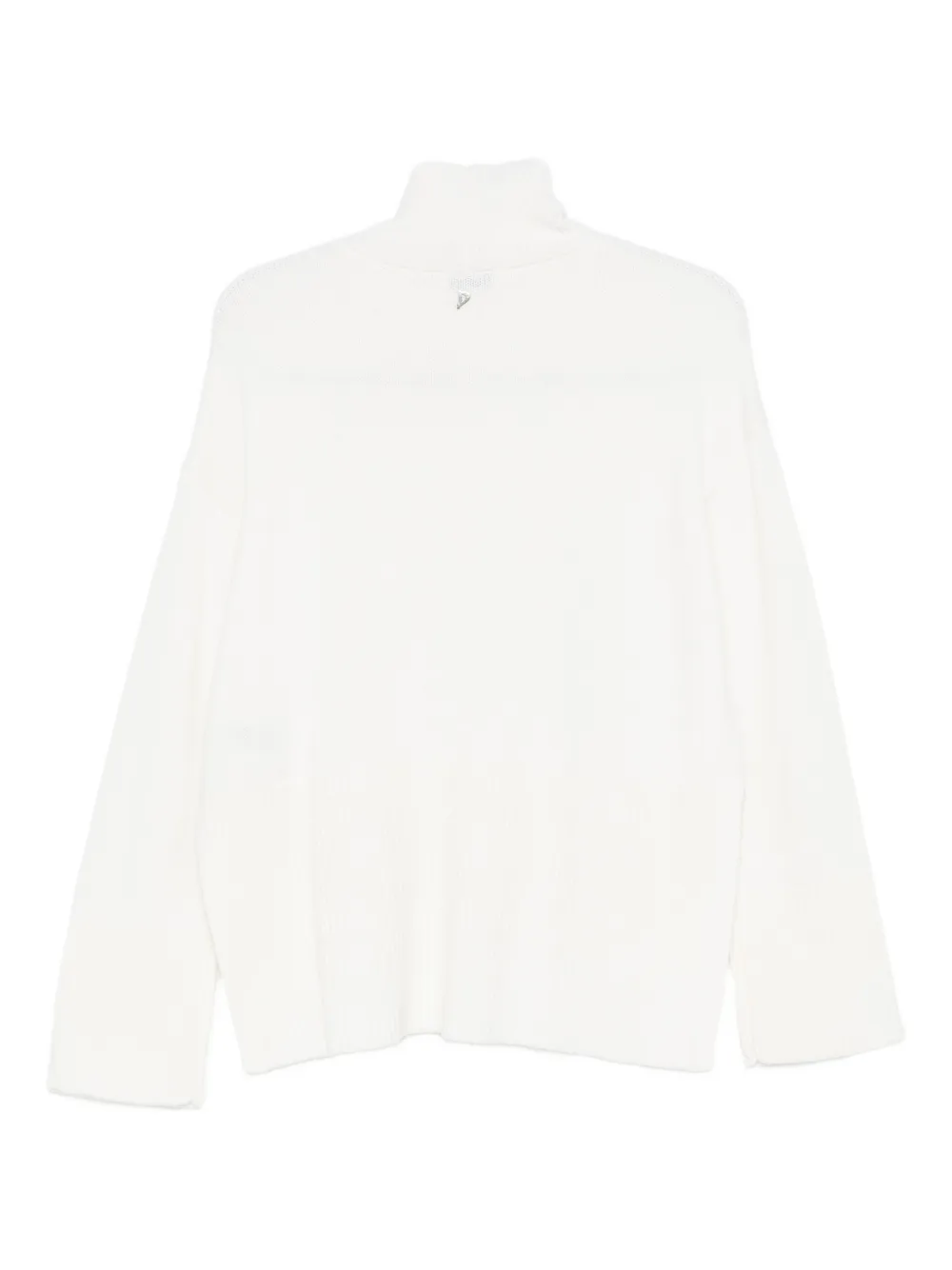 DONDUP Trui met halternek Wit