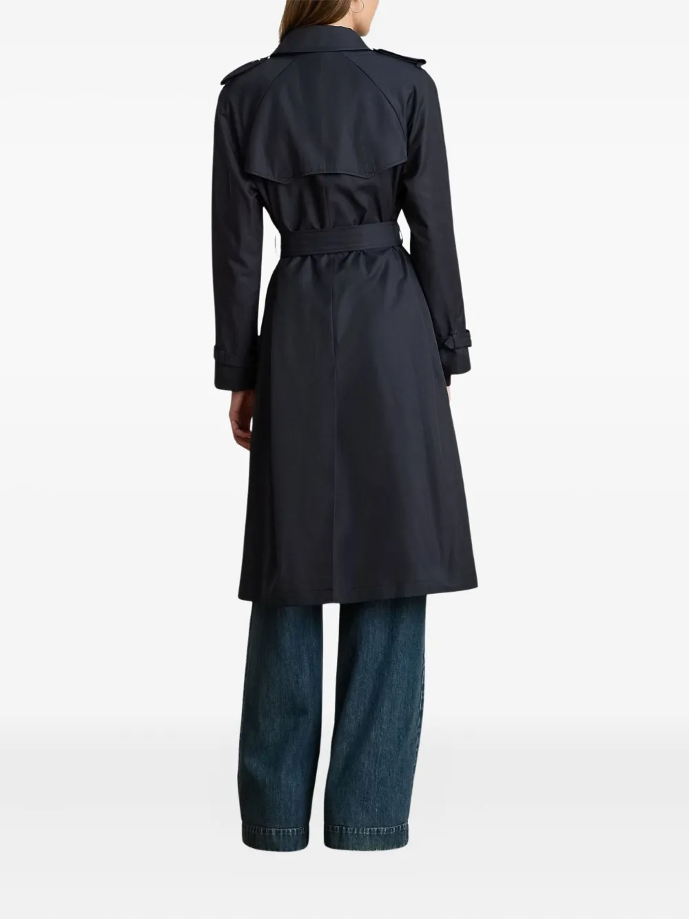 Lauren Ralph Lauren Jas met ceintuur Blauw