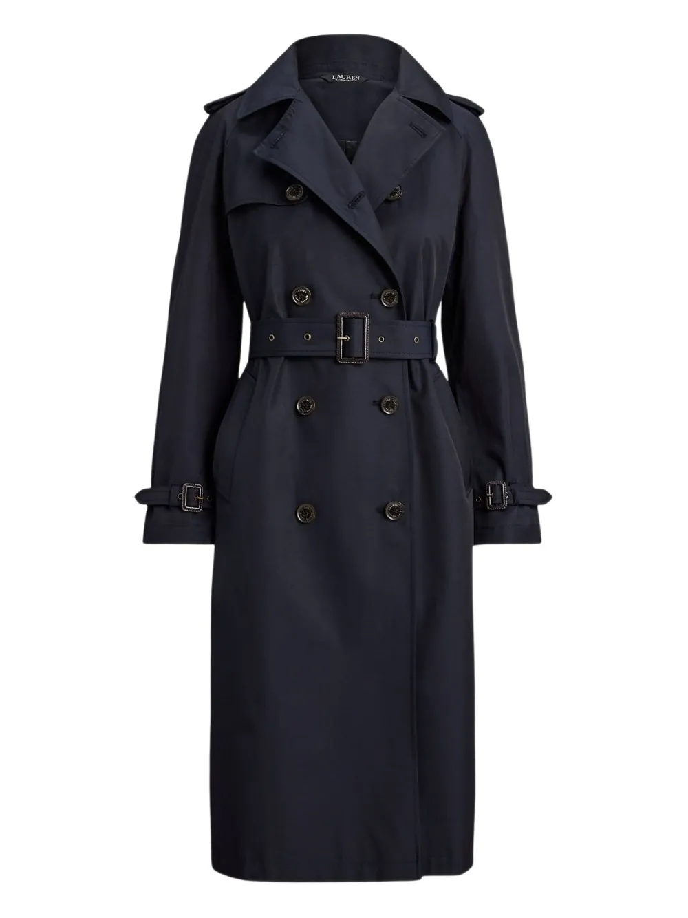 Lauren Ralph Lauren belted coat - Blu