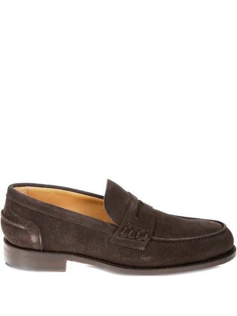 Berwick Shoes suede loafers