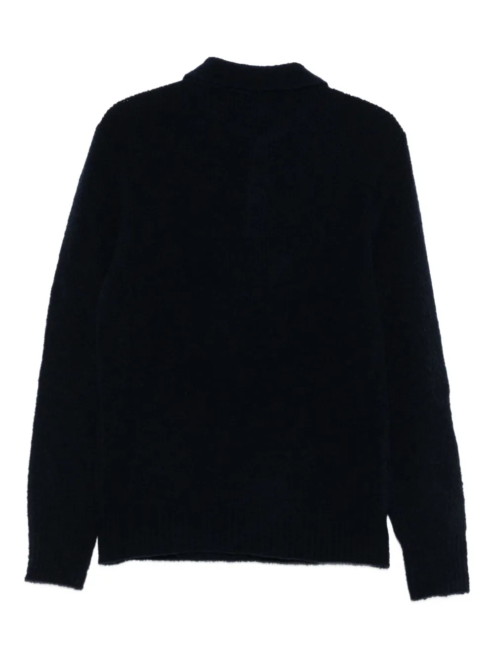 Barena Wollen poloshirt - Blauw