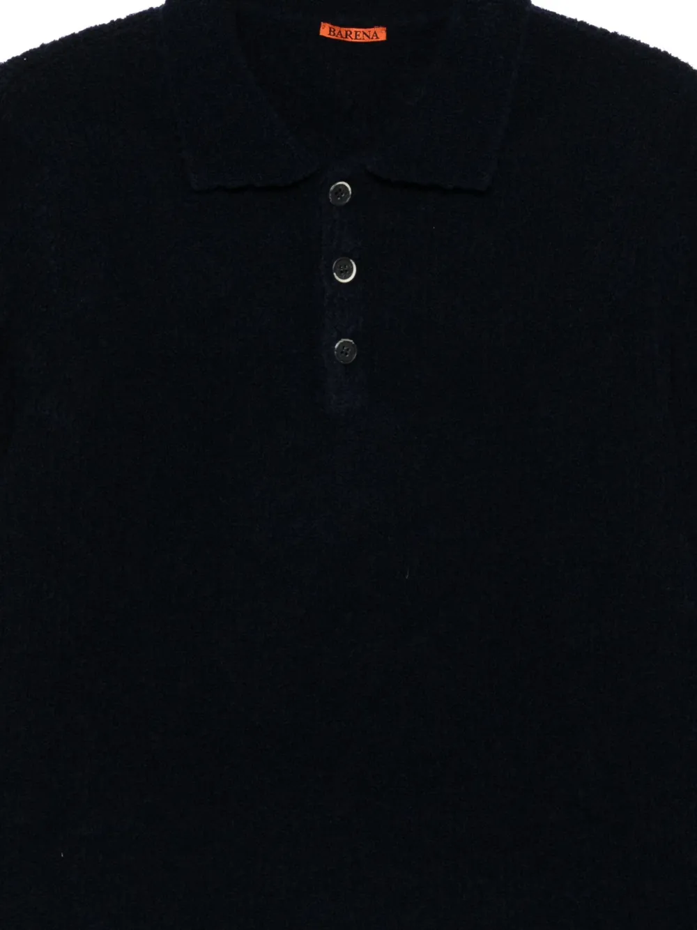 Barena Wollen poloshirt Blauw