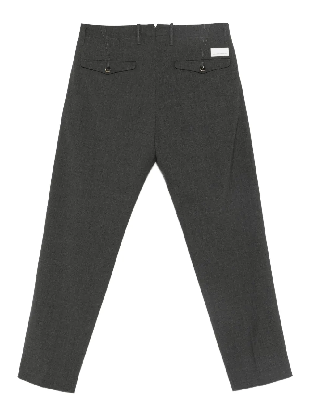 Nine In The Morning Broek met geplooid detail - Grijs