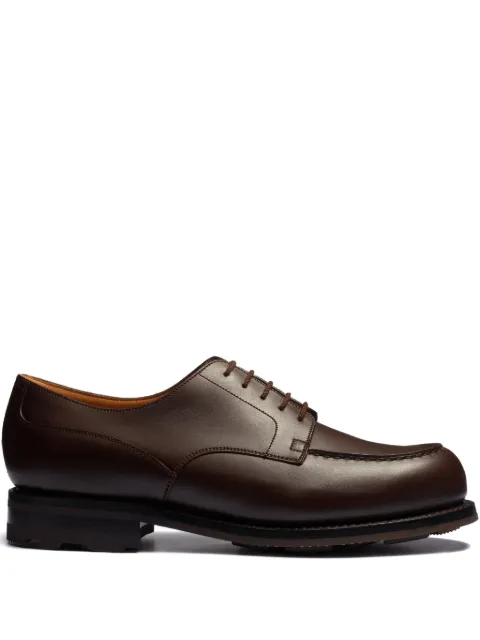 J.M. WESTON rounded-toe leather derby shoes