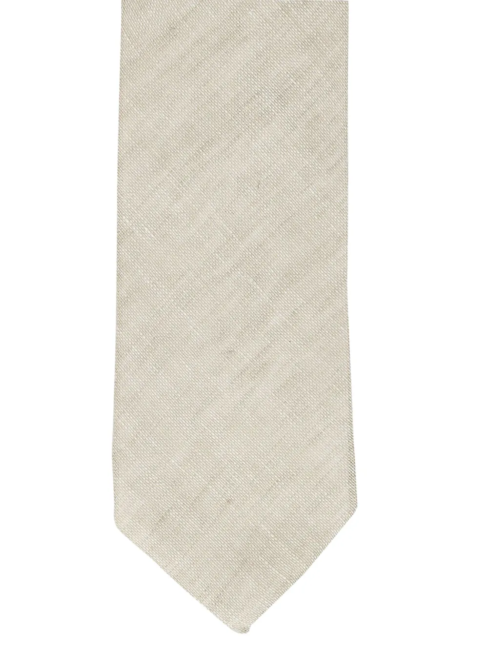 BIGI MILANO Linnen stropdas - Beige