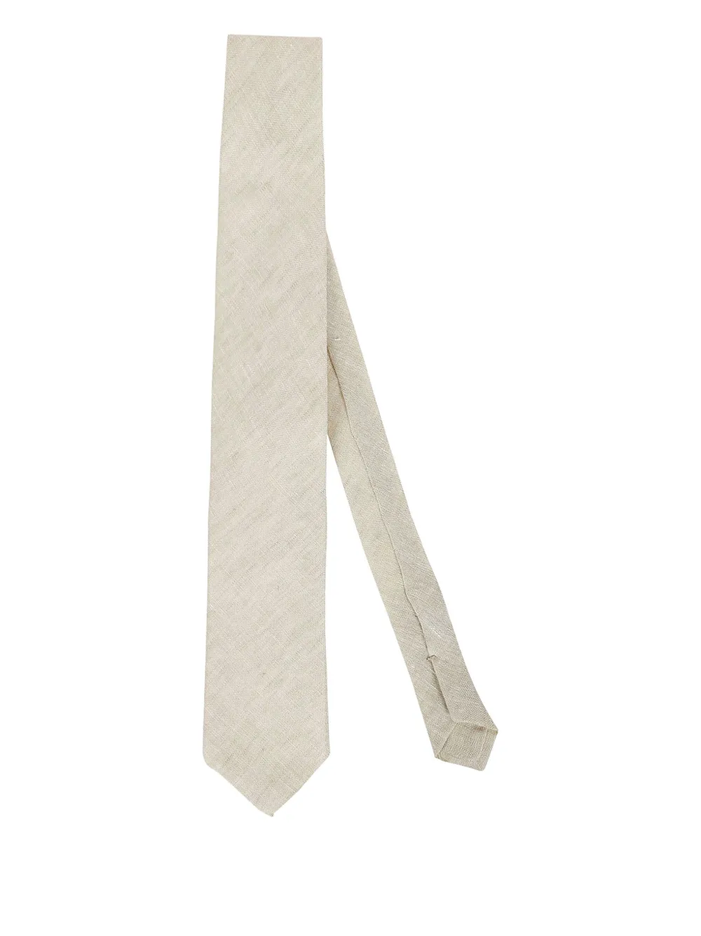 BIGI MILANO Linen tie | Neutrals | Image 1