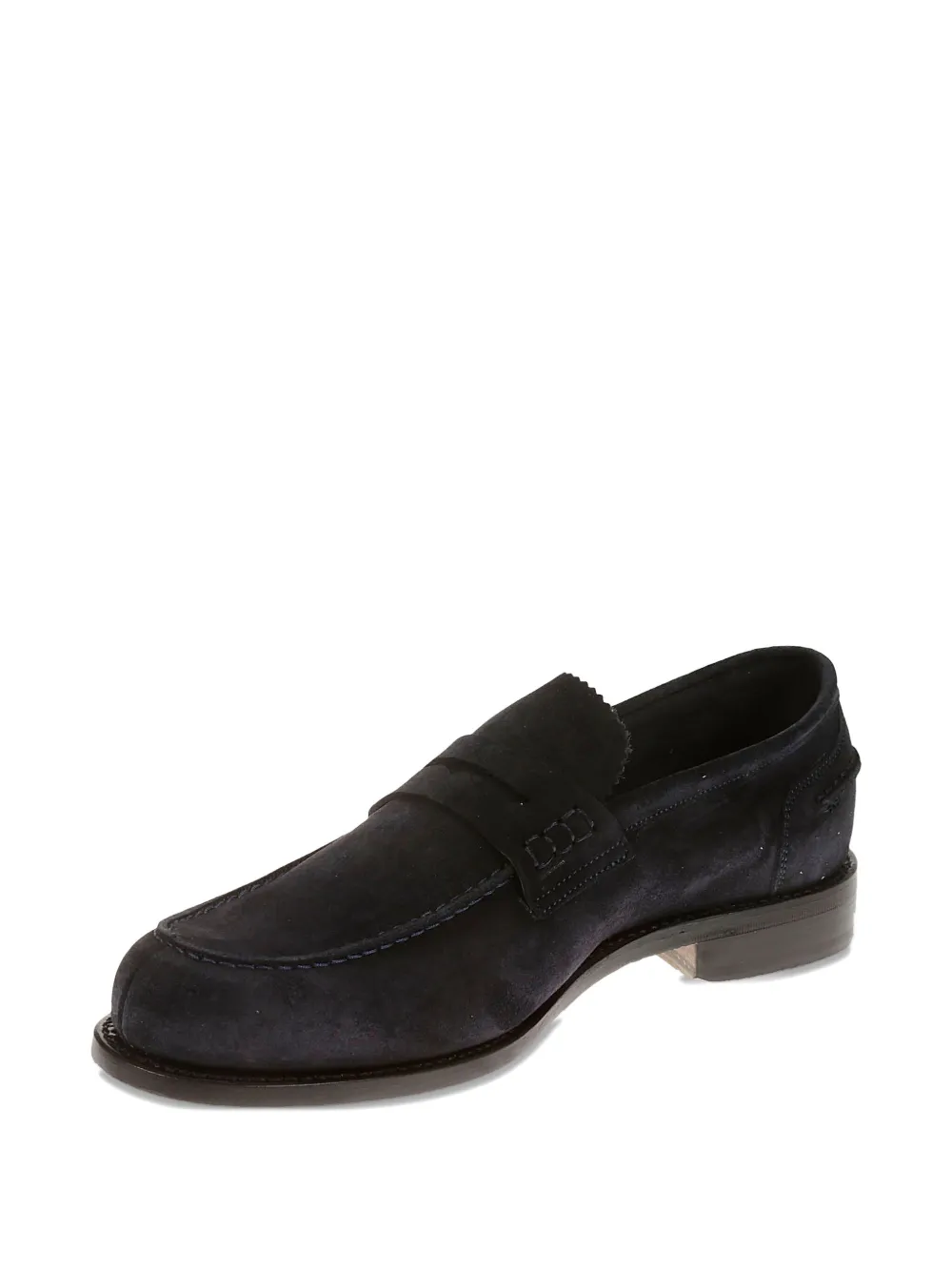 Berwick Shoes Leren loafers Blauw