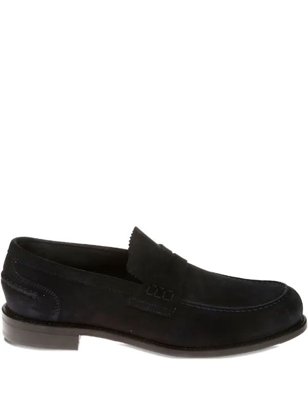 Berwick Shoes penny-slot leather loafers