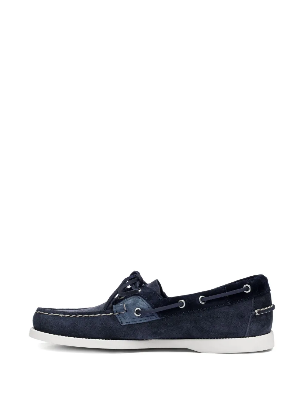 Sebago Leren bootschoenen Blauw