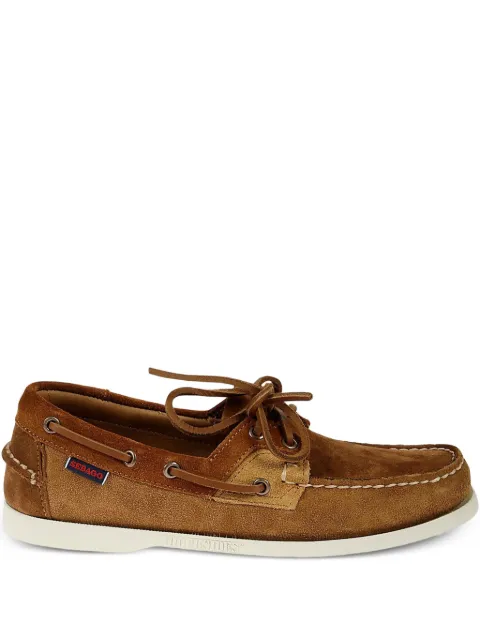Sebago Rossisland Jib Shadow suede boat shoes