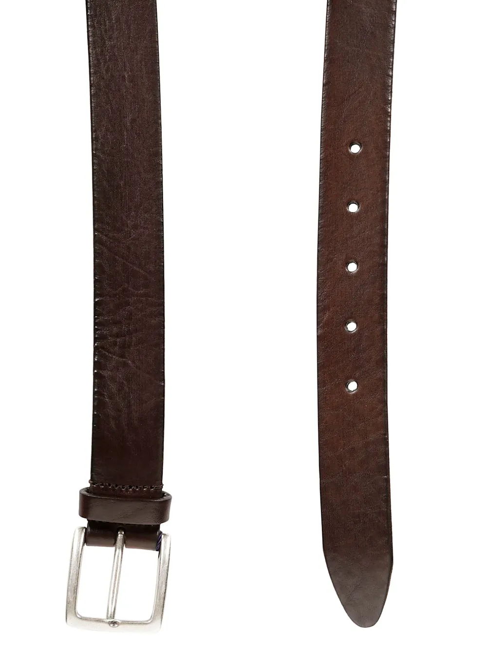 Anderson's Leather Belt In Brown