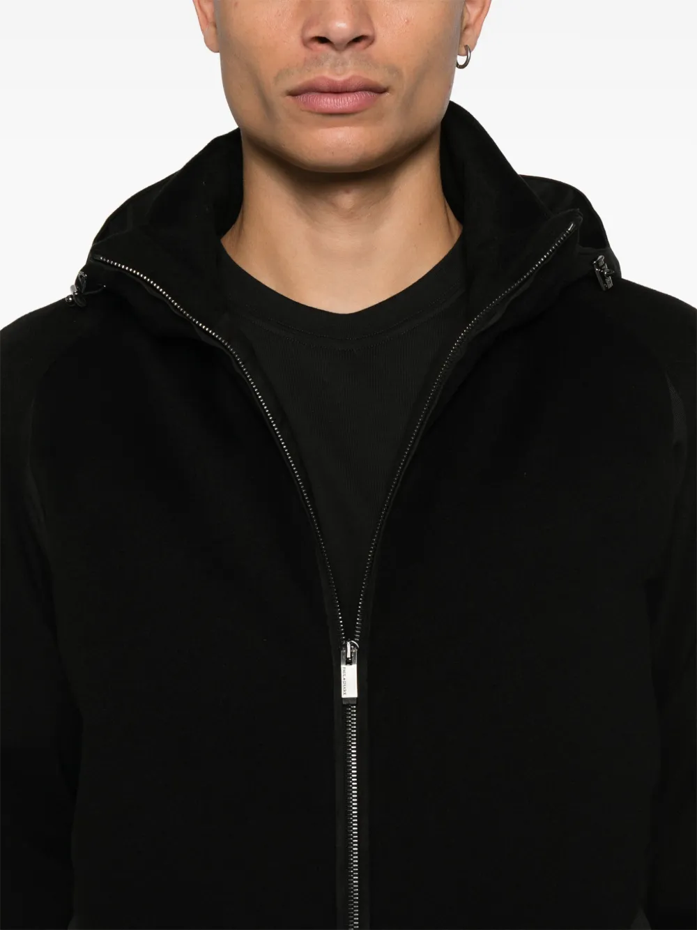 Paul & Shark Jack met capuchon en rits Zwart