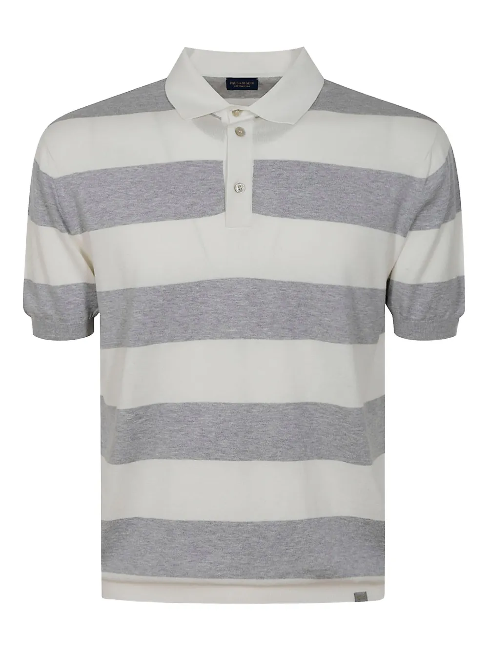 Paul & Shark Camicia a righe a maniche corte - Grigio