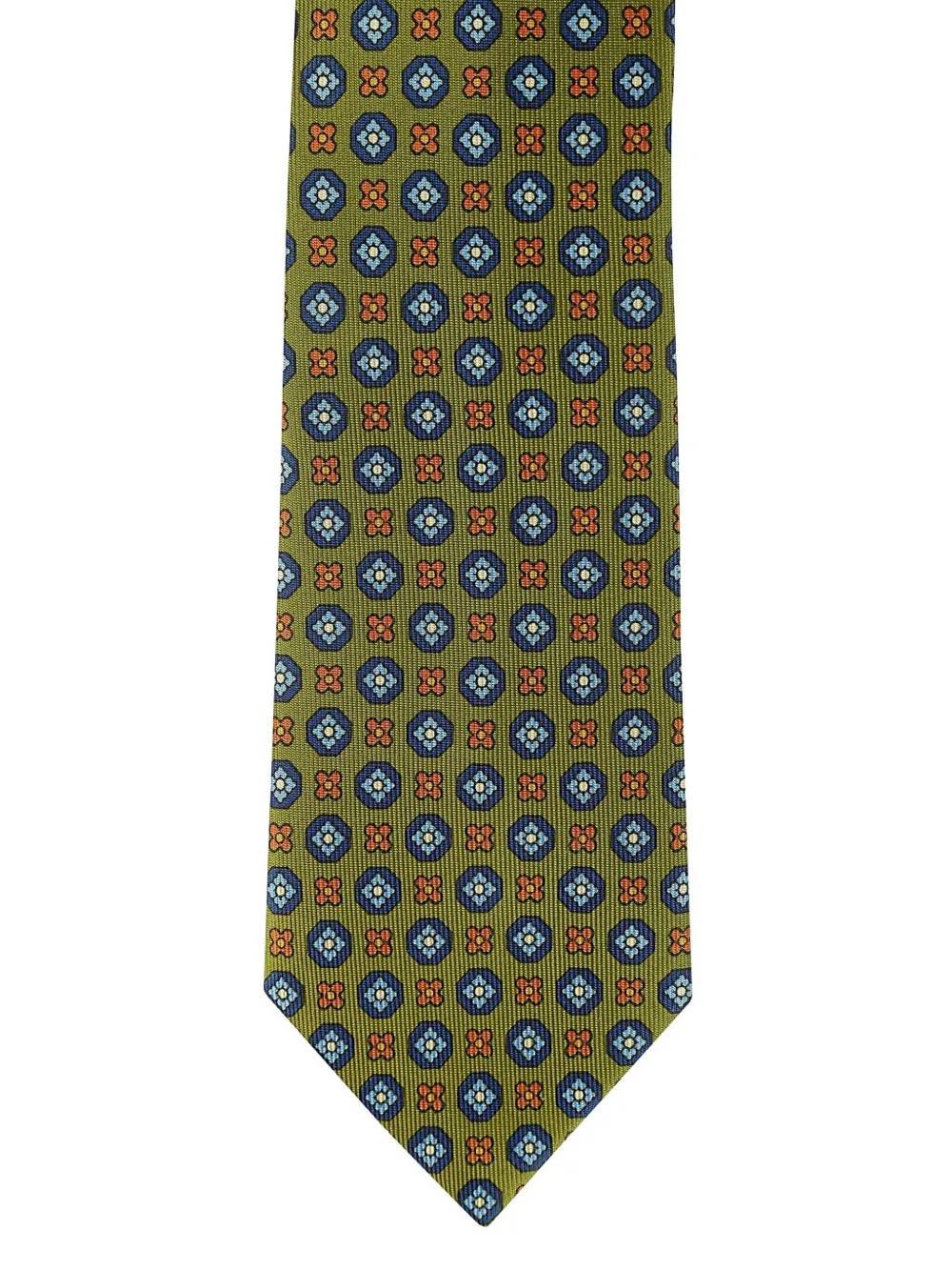 PETRONIUS floral-print tie - Groen