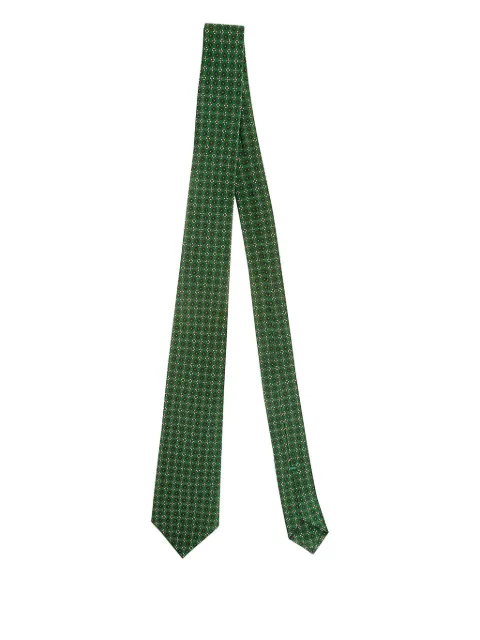 PETRONIUS floral-pattern wool tie