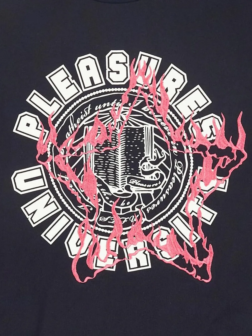 Pleasures logo-print cotton T-shirt | T-Shirts | Image 2