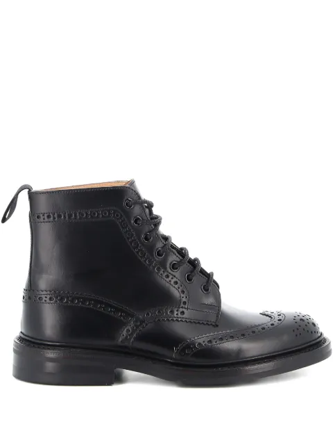 Tricker's bottines en cuir