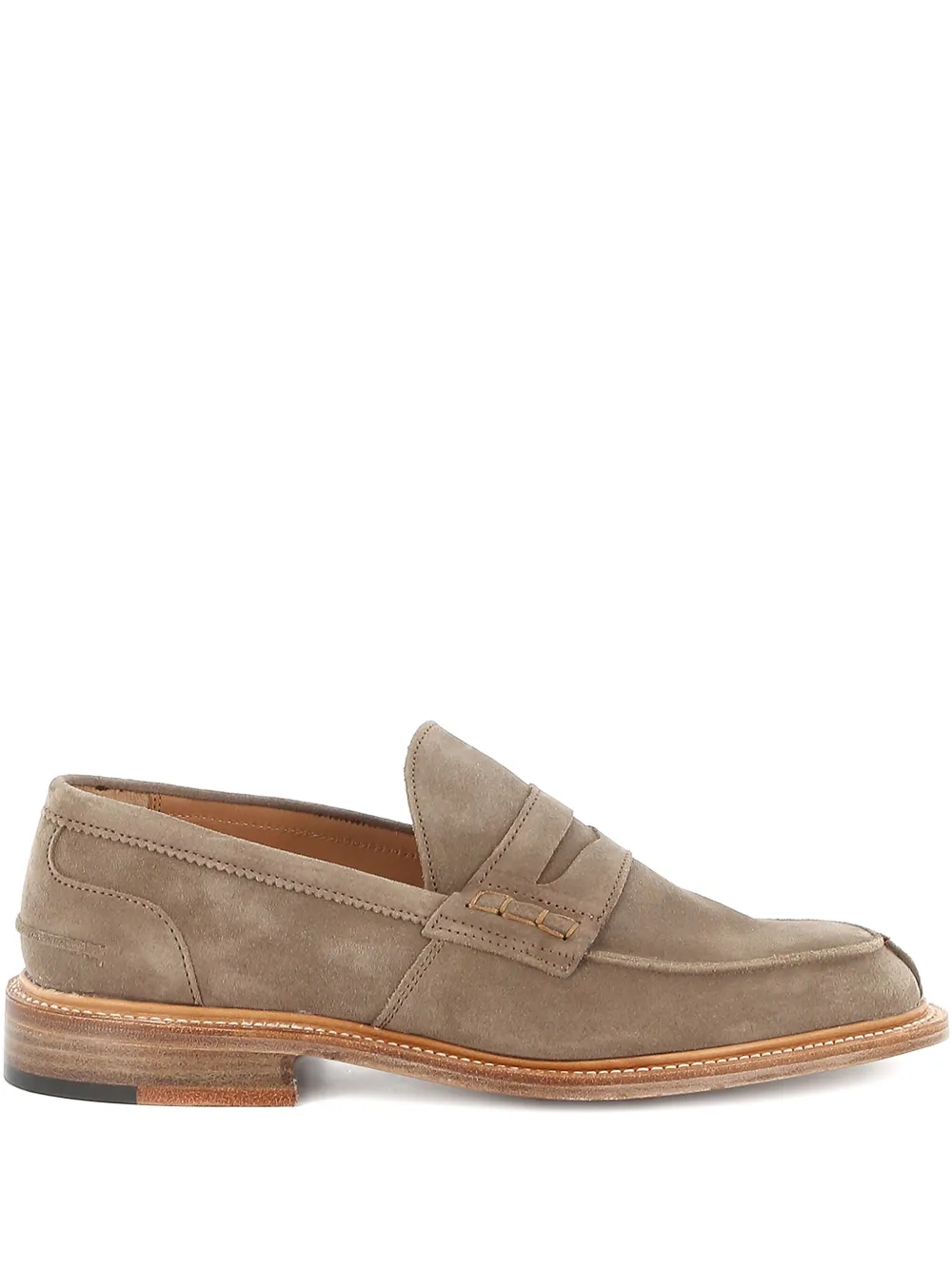 Tricker's suede loafers | Brown | Image 1