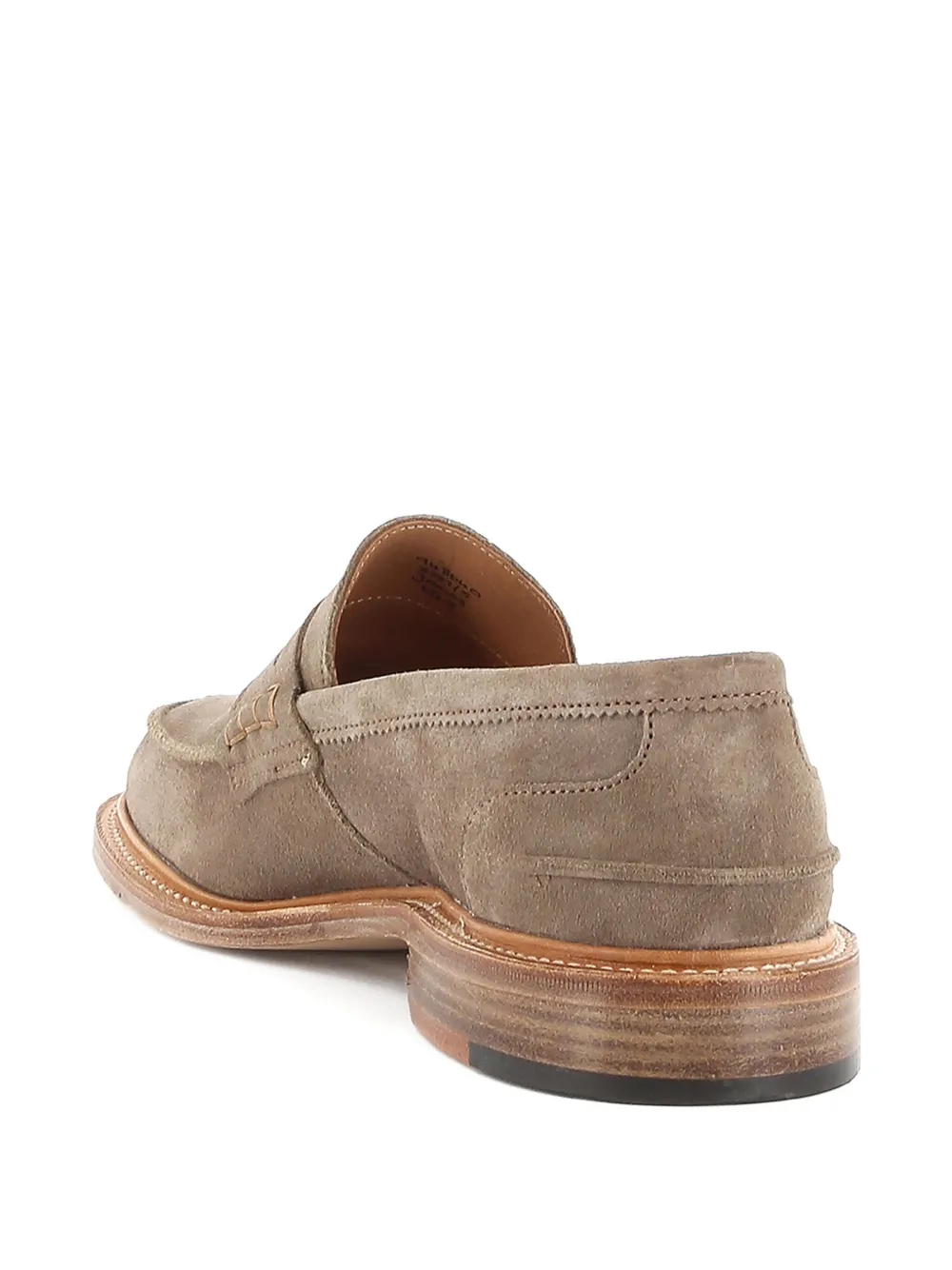 Tricker's Suede Loafers In Brown