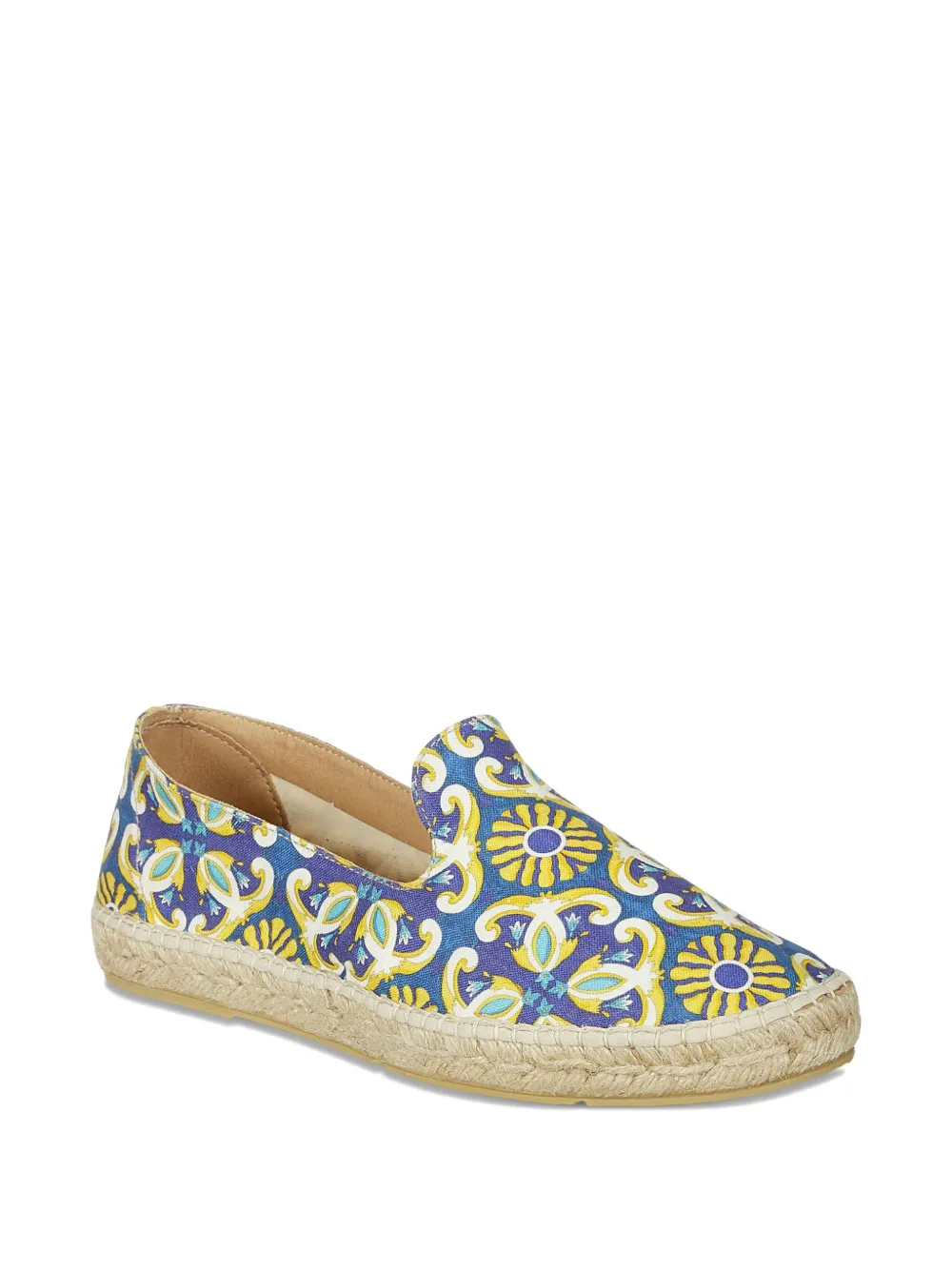 PENINSULA SWIMWEAR leather espadrilles - Blauw