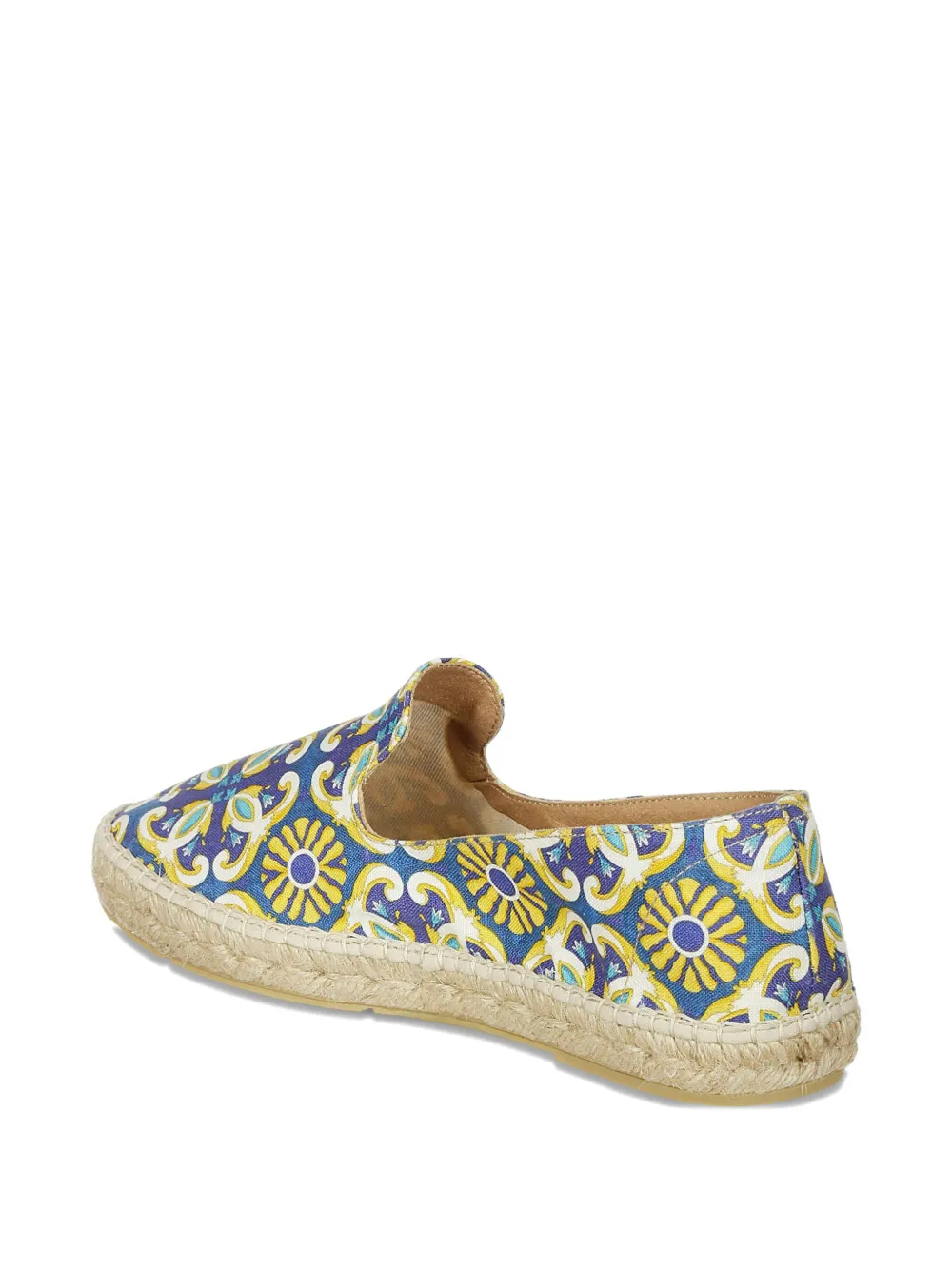 Peninsula Swimwear Leather Espadrilles In Multi