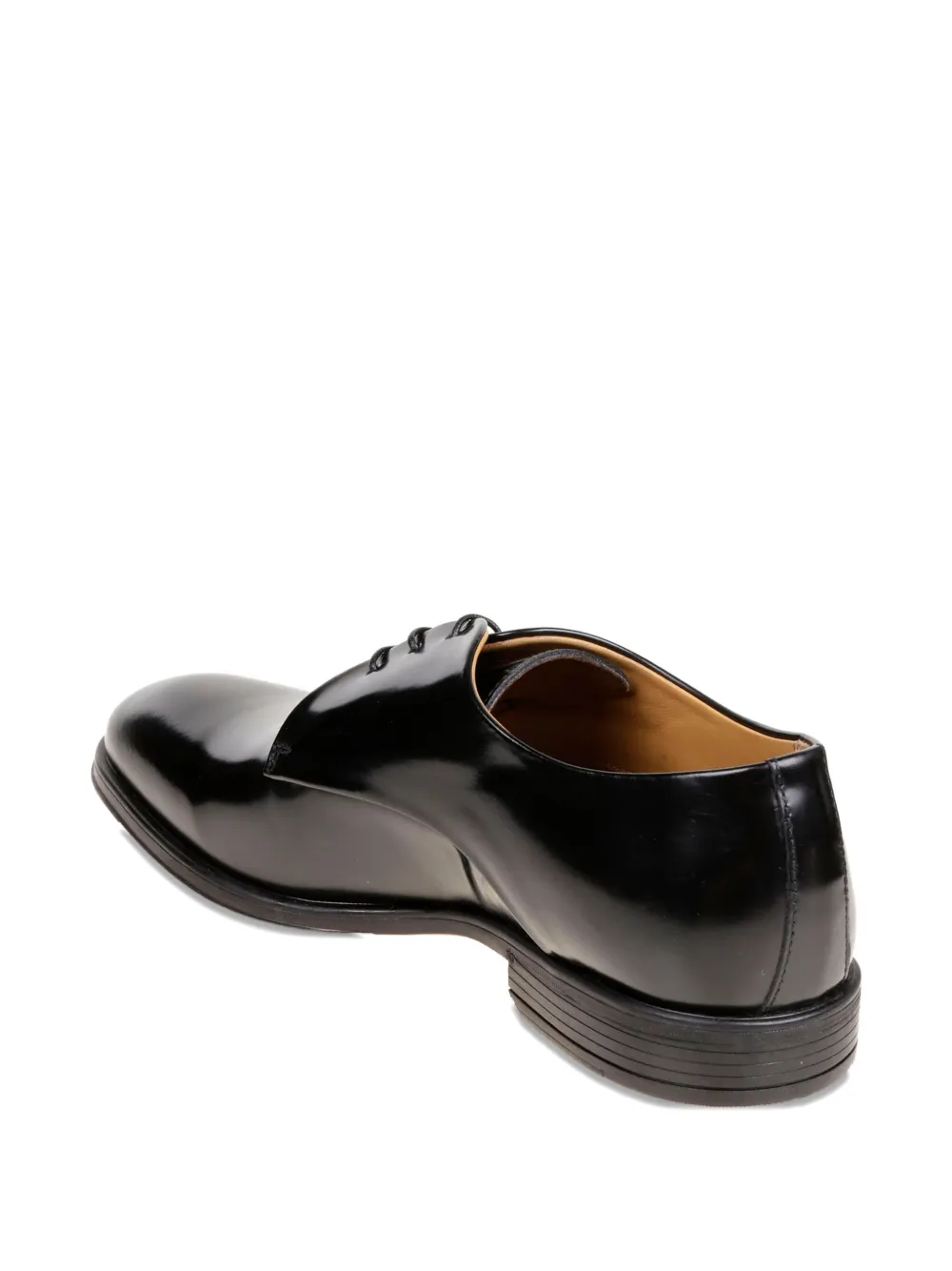 corvari Leren derby schoenen Zwart