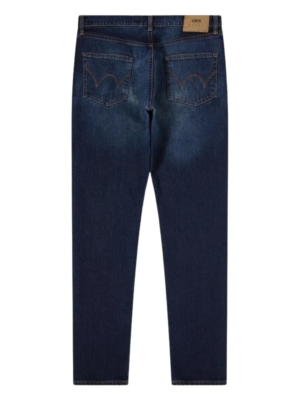 Edwin Jeans met logopatch - Blauw
