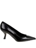 Sergio Levantesi 70mm Kendra pointed-toe stiletto pumps - Black