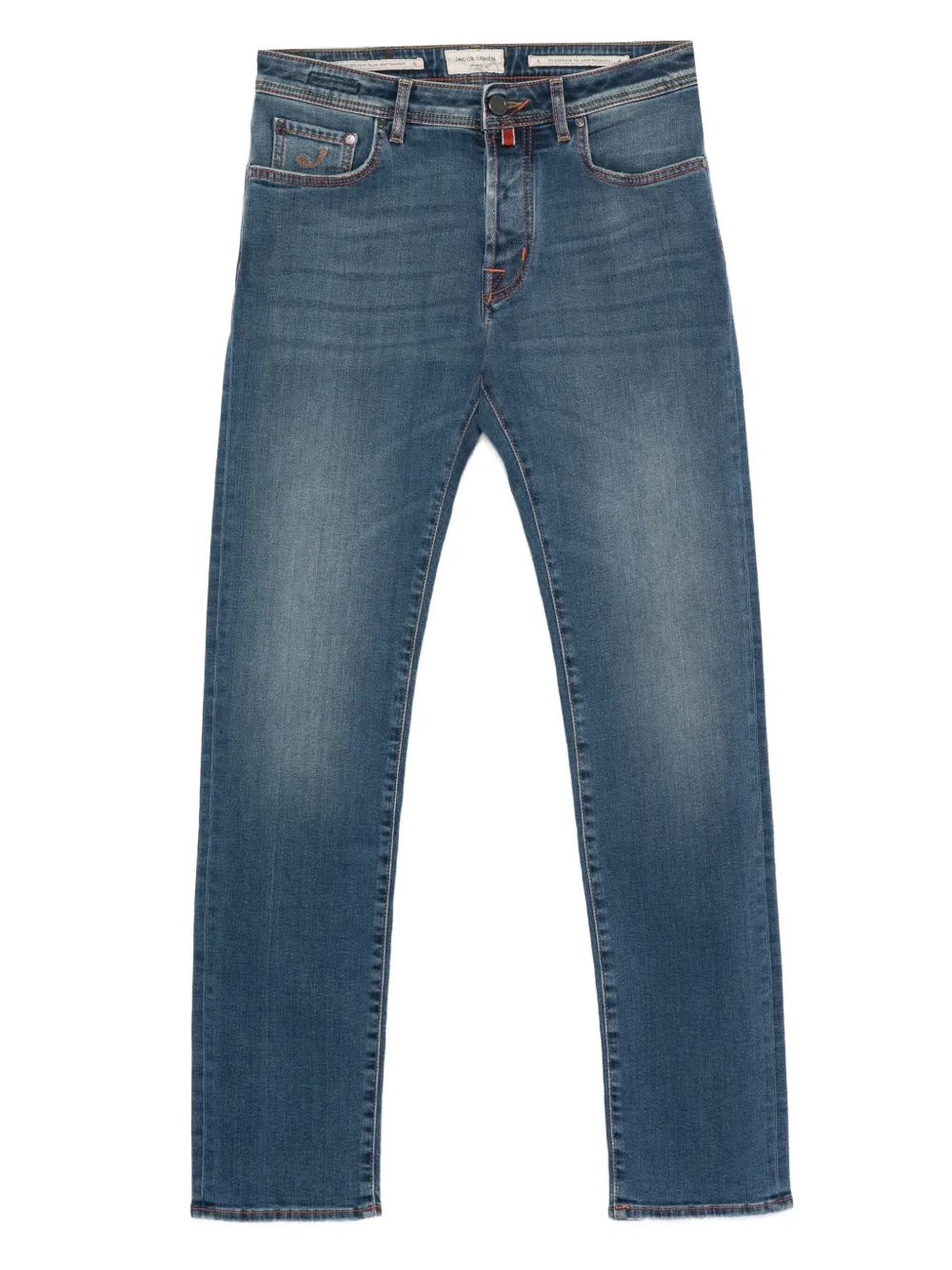 Jacob Cohën jean en coton | bleu | Image 1