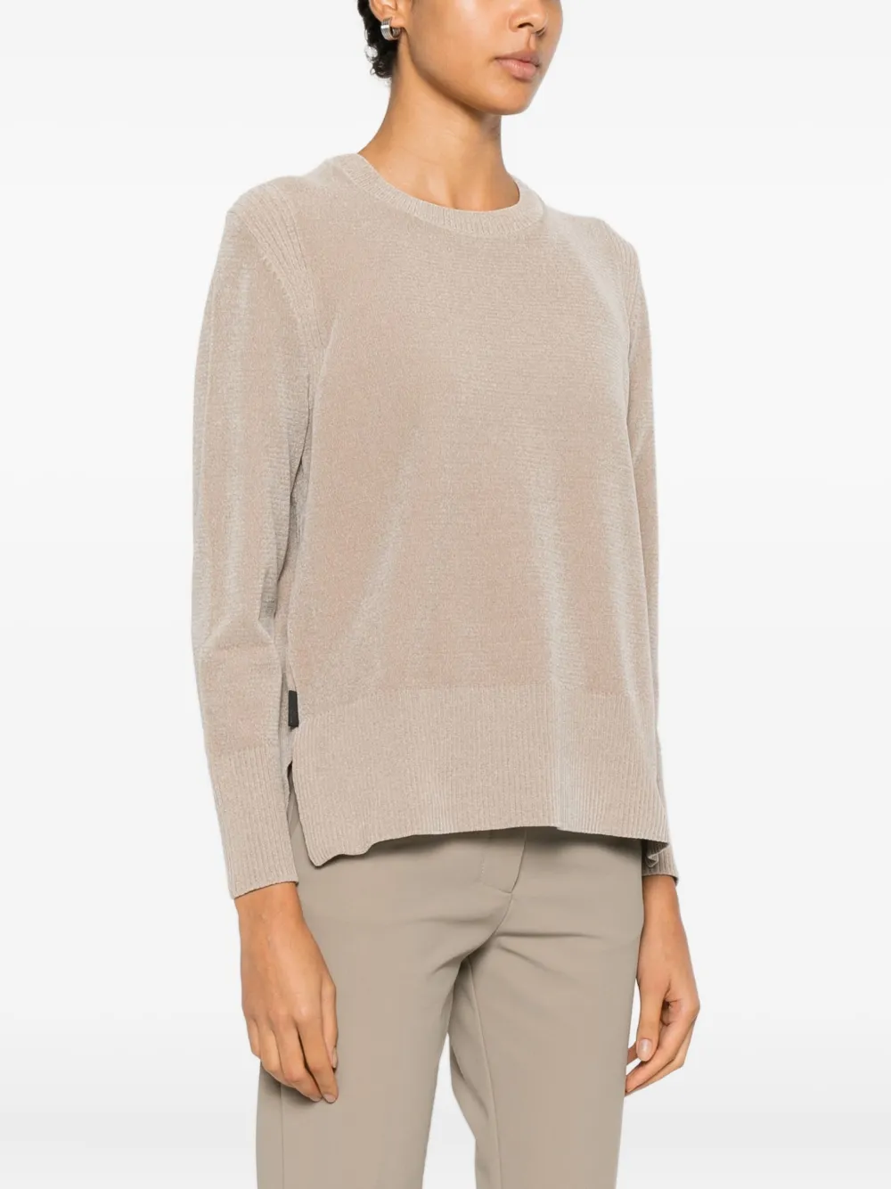 Roberto Ricci Designs Sweater met ronde hals Beige