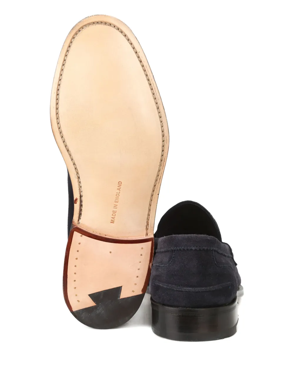 Tricker's Suède loafers Blauw