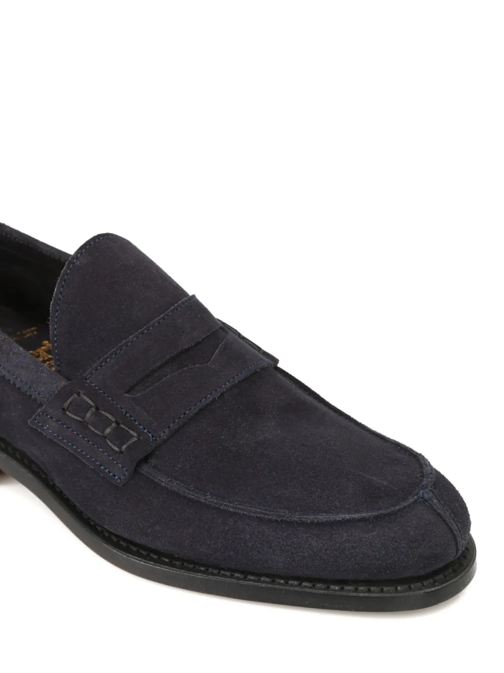 Tricker's Suède loafers Blauw
