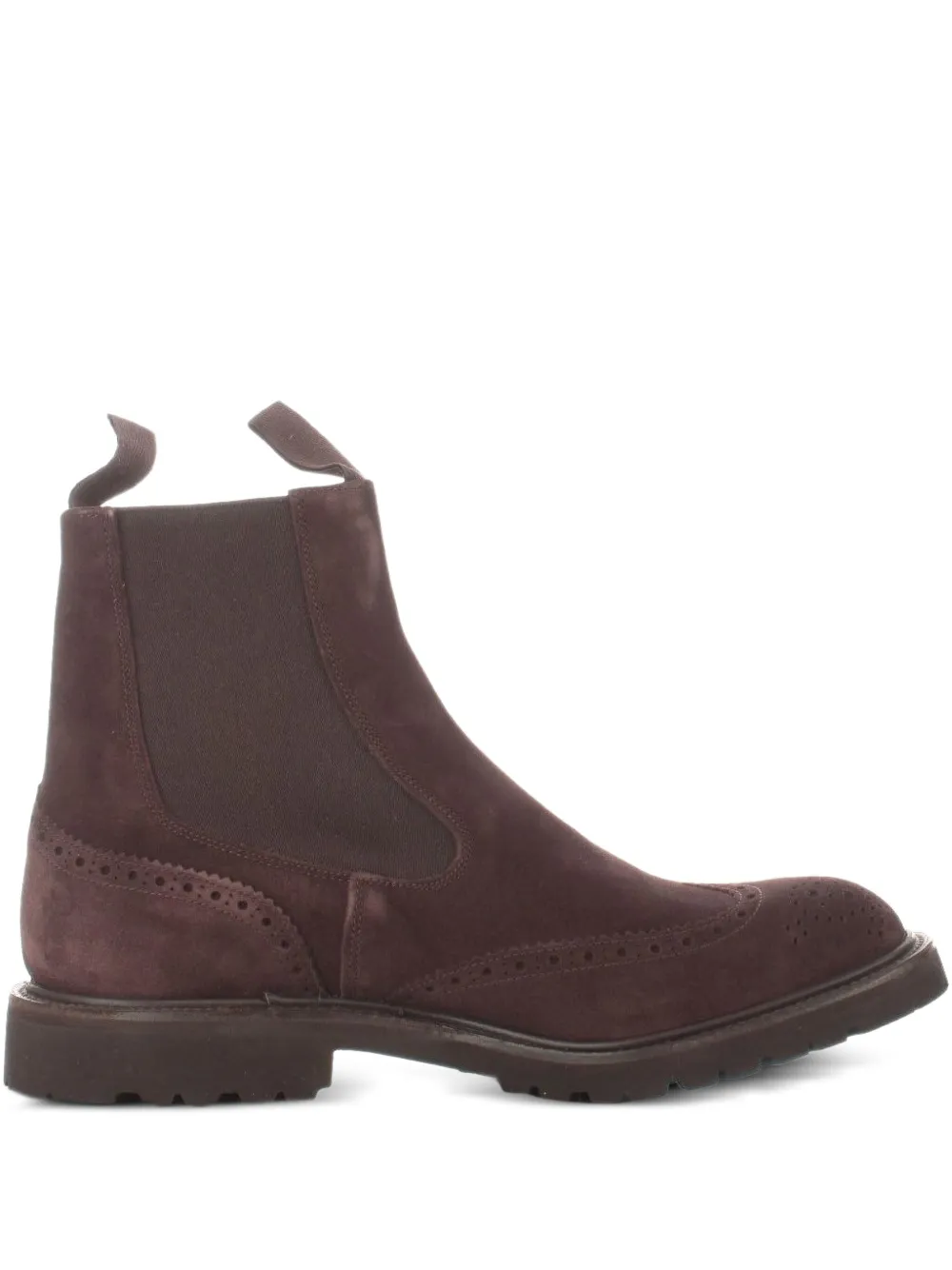 Tricker's suede Chelsea boots | Brown | Image 1