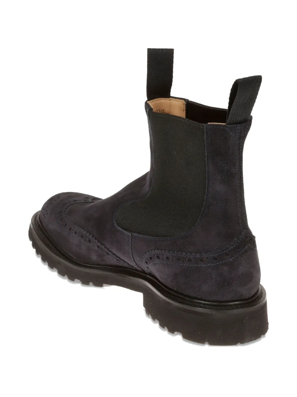 Tricker's Suède Chelsea laarzen Blauw