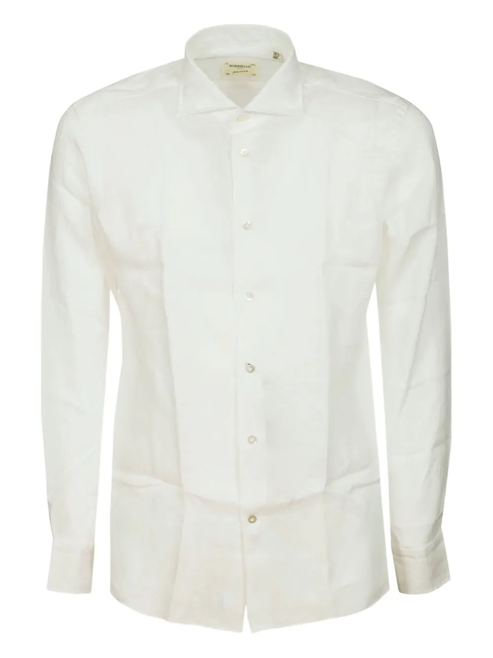 Borriello Napoli Linen Shirt In White