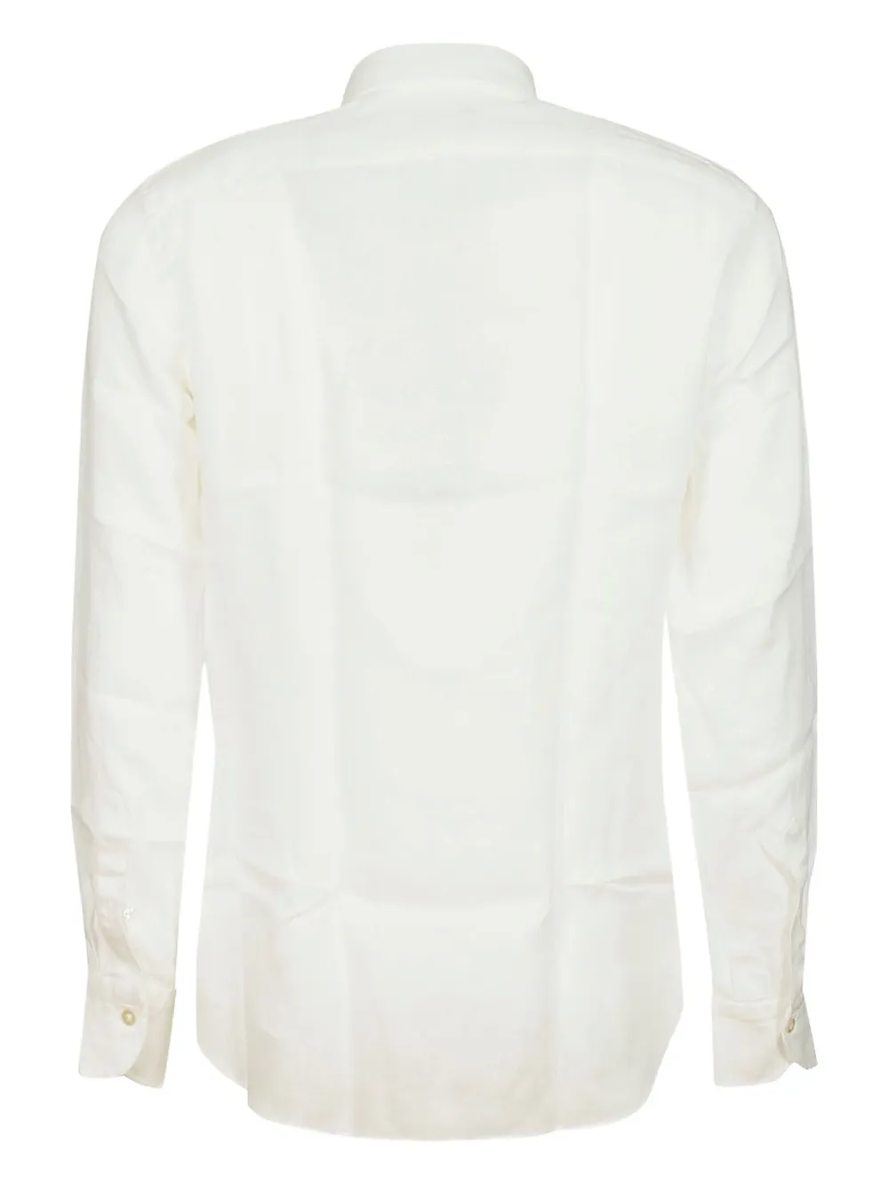 BORRIELLO NAPOLI linen shirt - Wit