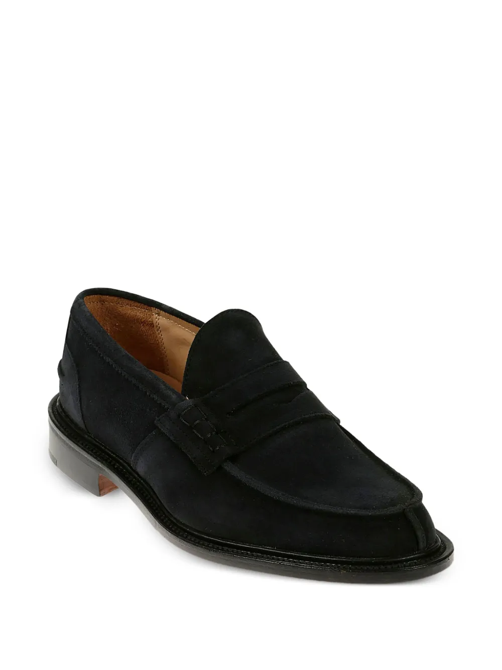 Tricker's James suède penny loafers - Blauw