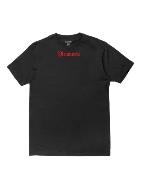 Pleasures cotton T-shirt