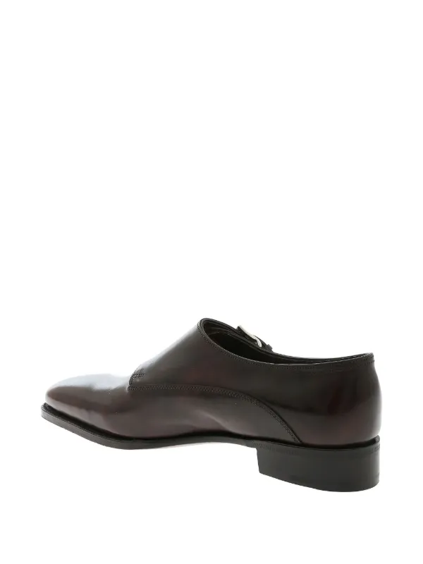 John Lobb モンクストラップ シューズ | ブラウン | FARFETCH JP
