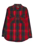 Baracuta plaid cotton shirt - Red
