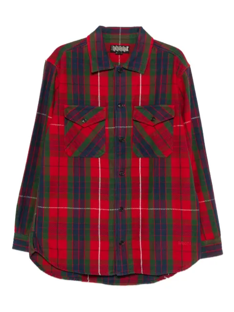 Baracuta camisa con cuadros estampados