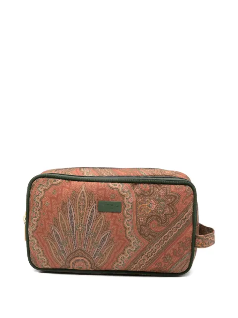 ETRO paisley-print wash bag
