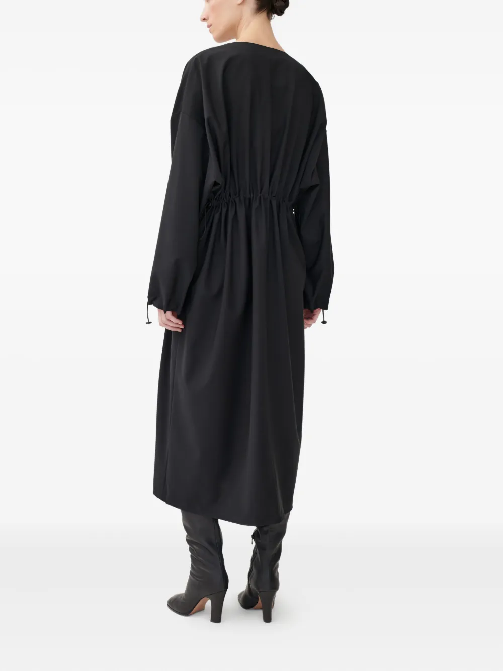 Annette Görtz Frido midi-jurk - Zwart