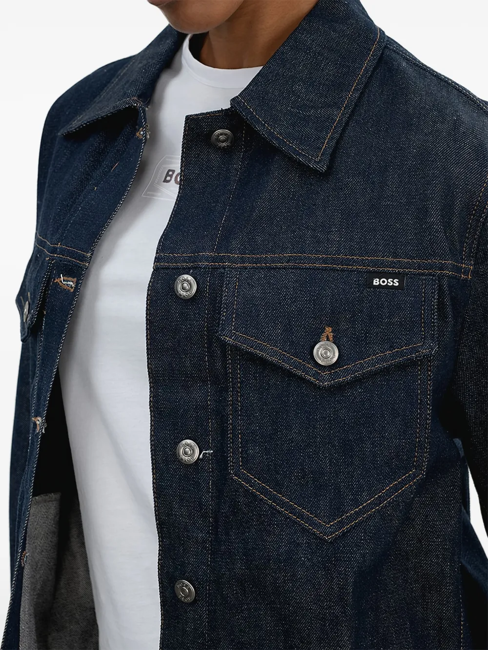 BOSS Jack met zak Blauw