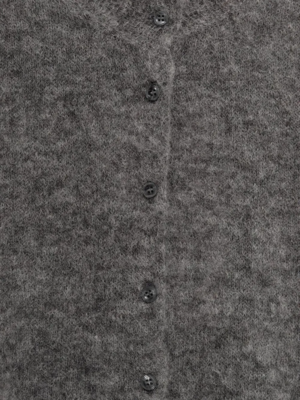 Paloma Wool Buttoned Short-sleeve Sweater In Gray