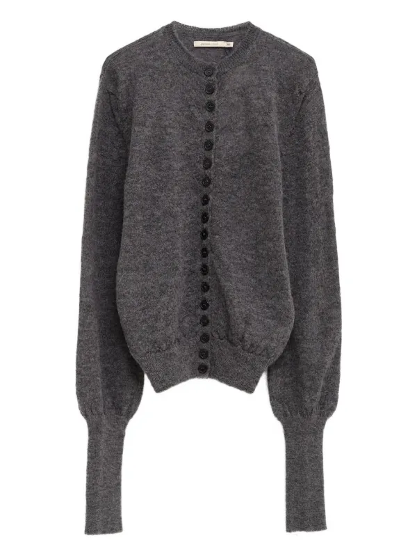 Paloma Wool Cink Buttoned Cardigan | Grey | FARFETCH JO