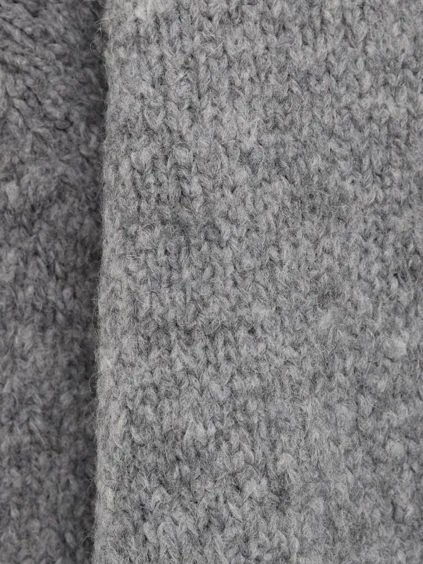 Paloma Wool Clock work-detail Sweater | Grey | FARFETCH NO