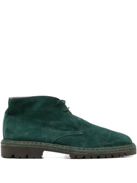 Romeo Gigli Pre-Owned zapatos derby de gamuza 1990