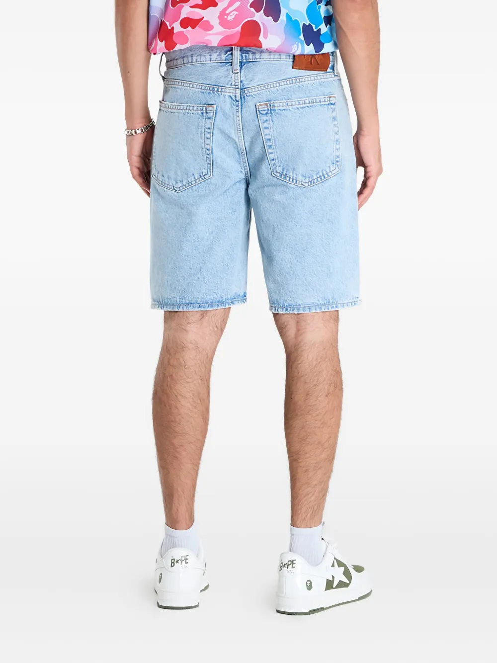 Calvin Klein Denim shorts Blauw