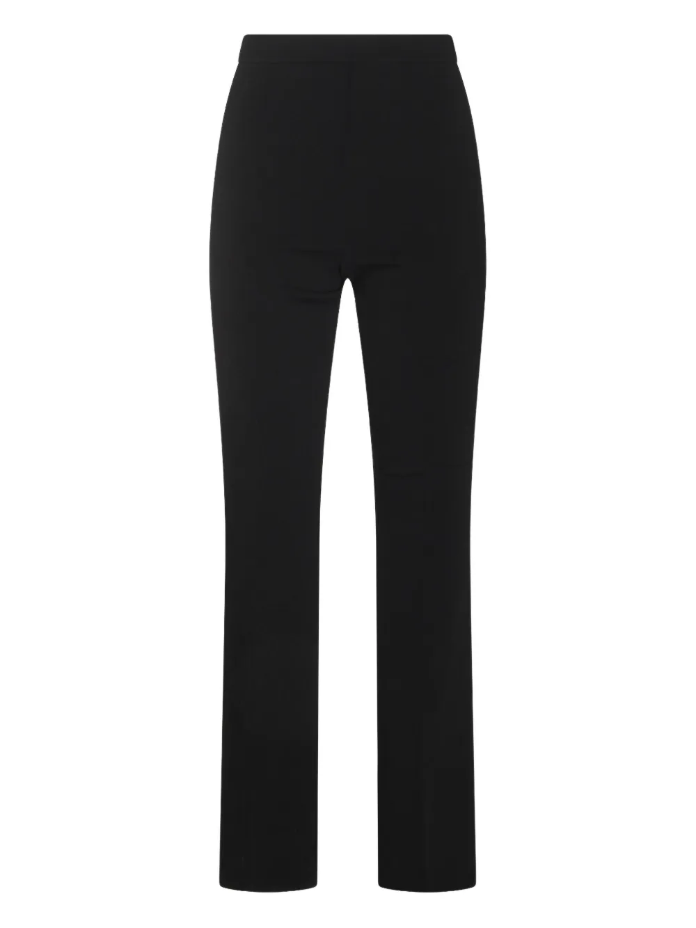 TWINSET logo-plaque trousers - Zwart